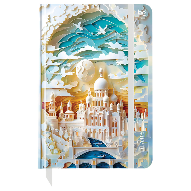 Ежедневник недатированный А5, 136л., 7БЦ BG "Paper Art. Istanbul", матовая ламинация, выборочный лак, 376406 Ежедневник недатированный А5, 136л., 7БЦ BG "Paper Art. Istanbul", матовая ламинация, выборочный лак, 376406