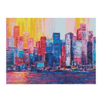 Алмазная мозаика ТРИ СОВЫ "Город", 50*70см, холст, картонная коробка с пластиковой ручкой, 344338 Алмазная мозаика ТРИ СОВЫ "Город", 50*70см, холст, картонная коробка с пластиковой ручкой, 344338