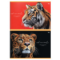Альбом для рисования 32л., А4, на гребне BG "Art animals", 12 штук, 378702 Альбом для рисования 32л., А4, на гребне BG "Art animals", 12 штук, 378702