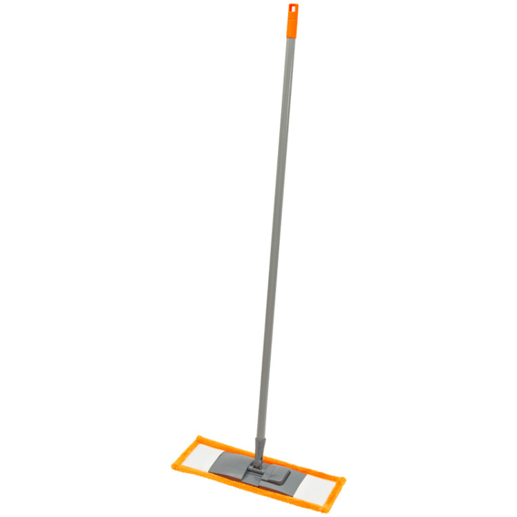 Швабра OfficeClean Professional, ручка 110см, пласт. флаун. 40см, насадка МОП микрофибра (карманы), 303072 Швабра OfficeClean Professional, ручка 110см, пласт. флаун. 40см, насадка МОП микрофибра (карманы), 303072