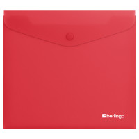 Папка-конверт на кнопке Berlingo "Soft Touch", А5+, 200мкм, софт-тач, коралловая, 12 штук, 369431 Папка-конверт на кнопке Berlingo "Soft Touch", А5+, 200мкм, софт-тач, коралловая, 12 штук, 369431
