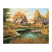 Алмазная мозаика ТРИ СОВЫ "Осень в деревне", 30*40см, холст, картонная коробка с пластиковой ручкой, 360921 Алмазная мозаика ТРИ СОВЫ "Осень в деревне", 30*40см, холст, картонная коробка с пластиковой ручкой, 360921
