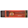 Сепия Koh-I-Noor "Gioconda", коричневая светлая, стержень, 5,6мм, 6шт., пластик короб, 298323 Сепия Koh-I-Noor