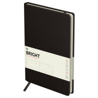 Ежедневник недатированный, B5, 136л., твердый переплет, кожзам, BG "Bright. Brown", коричневый, карман, 370213