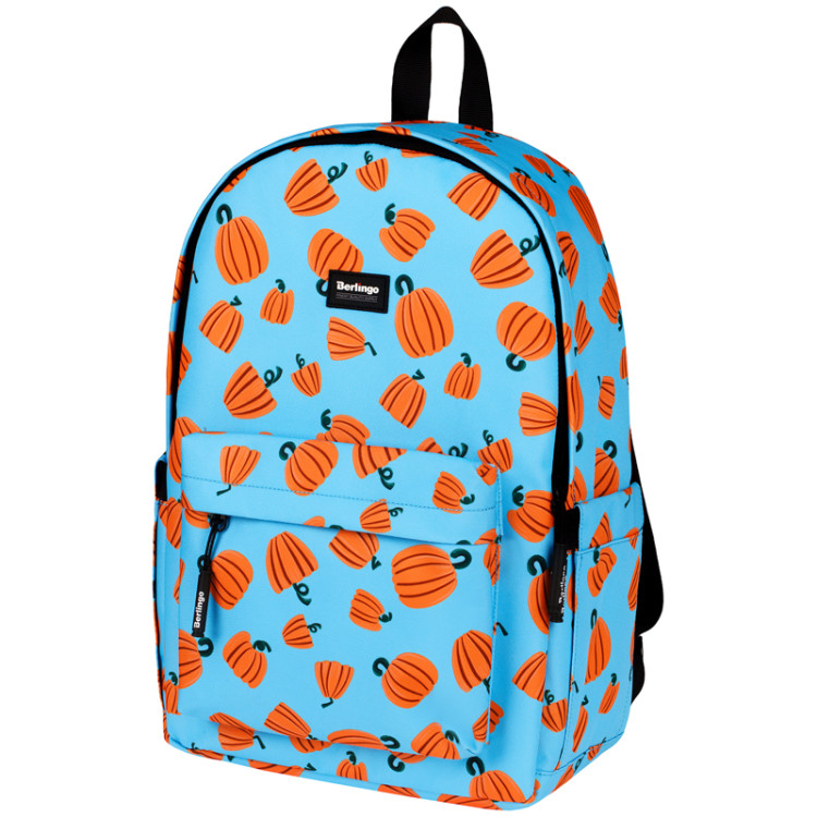 Рюкзак Berlingo Casual "Pumpkin" 39,5*27*13см, 1 отделение, 3 кармана, уплотненная спинка, 336410 Рюкзак Berlingo Casual "Pumpkin" 39,5*27*13см, 1 отделение, 3 кармана, уплотненная спинка, 336410
