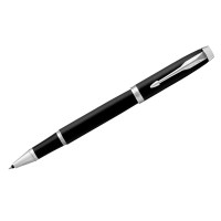 Ручка-роллер Parker "IM Essential Muted Black CT" черная, 0,8мм, подарочная упаковка, 318946