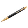 Ручка шариковая Parker "IM Premium Black/Gold GT" синяя, 1,0мм, кнопочн., подарочная упаковка, 246616 Ручка шариковая Parker