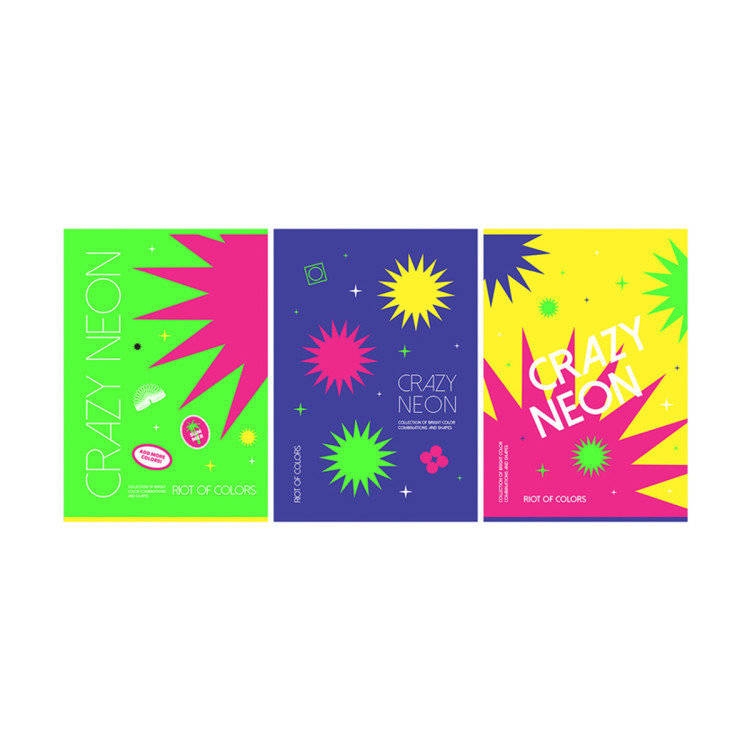 Тетрадь 96л., А4, клетка BG "Crazy neon", неоновая краска, 6 штук, 341677 Тетрадь 96л., А4, клетка BG "Crazy neon", неоновая краска, 6 штук, 341677