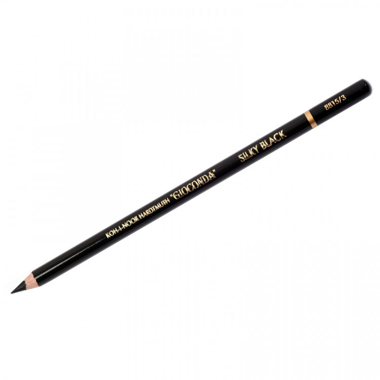 Карандаш художественный Koh-I-Noor "Gioconda Silky 8815" H, черный матовый, заточен., 321819
