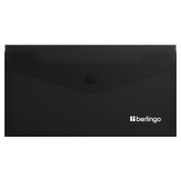 Папка-конверт на кнопке Berlingo "Soft Touch", C6, 200мкм, софт-тач, черная, 12 штук, 369441 Папка-конверт на кнопке Berlingo "Soft Touch", C6, 200мкм, софт-тач, черная, 12 штук, 369441