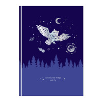 Записная книжка А5 80л. BG "Немного волшебства", soft-touch ламинация, тиснение голографической фольгой, блок в точку, 342959 Записная книжка А5 80л. BG "Немного волшебства", soft-touch ламинация, тиснение голографической фольгой, блок в точку, 342959