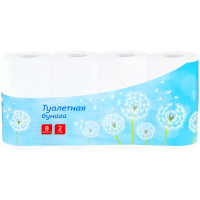Бумага туалетная OfficeClean, 2-слойная, 8шт., 28,5м/рул., тиснение, белая, 325789 Бумага туалетная OfficeClean, 2-слойная, 8шт., 28,5м/рул., тиснение, белая, 325789