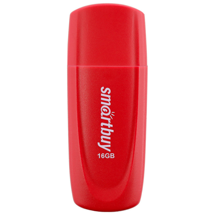 Память Smart Buy "Scout"  16GB, USB 2.0 Flash Drive, красный, 350454
