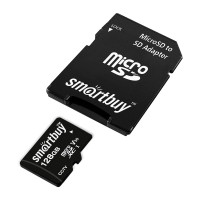 Карта памяти SmartBuy MicroSDXC 128GB UHS-II, Class 10, скорость чтения 95Мб/сек, для видеонаблюдения (с адаптером SD), 384279 Карта памяти SmartBuy MicroSDXC 128GB UHS-II, Class 10, скорость чтения 95Мб/сек, для видеонаблюдения (с адаптером SD), 384279