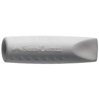 Набор ластиков-колпачков Faber-Castell "Grip 2001" 2шт., трехгранные, серые, пакет, 290370 Набор ластиков-колпачков Faber-Castell "Grip 2001" 2шт., трехгранные, серые, пакет, 290370