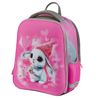 Ранец Berlingo Expert Mini "Dreamy Bunny" 36*27*14см, 2 отделения, 2 кармана, анатомическая спинка, 379039