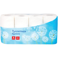Бумага туалетная OfficeClean 2-слойная, 8шт., тиснение, белая, 249815 Бумага туалетная OfficeClean 2-слойная, 8шт., тиснение, белая, 249815