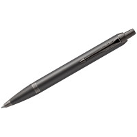 Ручка шариковая Parker "IM Professionals Monochrome Titanium" синяя, 1мм, подарочная упаковка, 350520 Ручка шариковая Parker "IM Professionals Monochrome Titanium" синяя, 1мм, подарочная упаковка, 350520