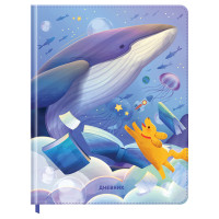 Дневник 1-11 кл. 48л. (твердый) BG "Imagination", иск.кожа soft-touch, печать, ляссе, 366624