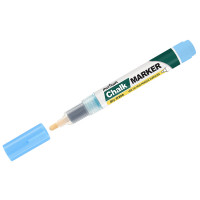 Маркер меловой MunHwa "Chalk Marker" голубой, 3мм, спиртовая основа, пакет, 227221 Маркер меловой MunHwa "Chalk Marker" голубой, 3мм, спиртовая основа, пакет, 227221