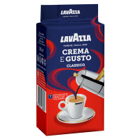 Кофе молотый Lavazza "Crema e Gusto", вакуумный пакет, 250г, 235848
