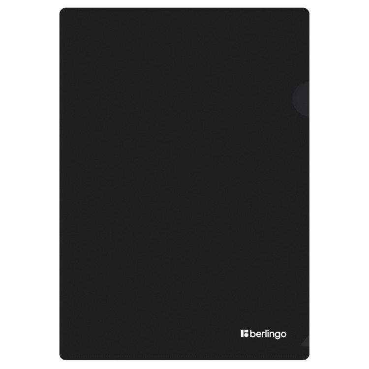 Папка-уголок Berlingo "Soft Touch", А4, 200мкм, софт-тач, черная, 12 штук, 369453 Папка-уголок Berlingo "Soft Touch", А4, 200мкм, софт-тач, черная, 12 штук, 369453