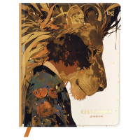 Дневник 1-11 кл. 48л. (твердый) BG "Spirit", иск. кожа, печать, тиснение фольгой, ляссе, 376682