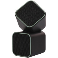 Колонки Smartbuy CUTE, 2*3,W, питание от USB, серый, черный, 283070 Колонки Smartbuy CUTE, 2*3,W, питание от USB, серый, черный, 283070