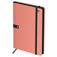 Ежедневник датированный 2027г, А5, 176л., 7БЦ BG"Monochrome. Apricot", коралловый, soft tuch, 390335