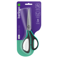 Ножницы Berlingo "Easycut 350", 18см, бирюзовые, эргономичные ручки, мягкие вставки, европодвес, 326336 Ножницы Berlingo "Easycut 350", 18см, бирюзовые, эргономичные ручки, мягкие вставки, европодвес, 326336