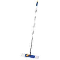 Швабра OfficeClean Professional, пласт. держатель 40см, насадка МОП микрофибра/абразив(карман), 266756 Швабра OfficeClean Professional, пласт. держатель 40см, насадка МОП микрофибра/абразив(карман), 266756