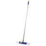 Швабра OfficeClean Professional, пласт. держатель 40см, насадка МОП микрофибра/абразив(карман), 266756