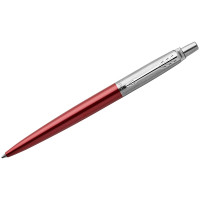 Ручка шариковая Parker "Jotter Kensington Red CT" синяя, 1,0мм, кнопочн., подарочная упаковка, 242280