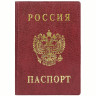 Обложка для паспорта ДПС, ПВХ, тиснение "Герб", бордовый, 270662 Обложка для паспорта ДПС, ПВХ, тиснение