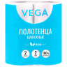 Полотенца бумажные в рулонах Vega, 2-слойные, 12м/рул., белые, 2шт., 315622 Полотенца бумажные в рулонах Vega, 2-слойные, 12м/рул., белые, 2шт., 315622