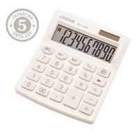 Калькулятор настольный Citizen SDC-810NR-WH, 10 разрядов, двойное питание, 102*124*25мм, белый, 292289 Калькулятор настольный Citizen SDC-810NR-WH, 10 разрядов, двойное питание, 102*124*25мм, белый, 292289