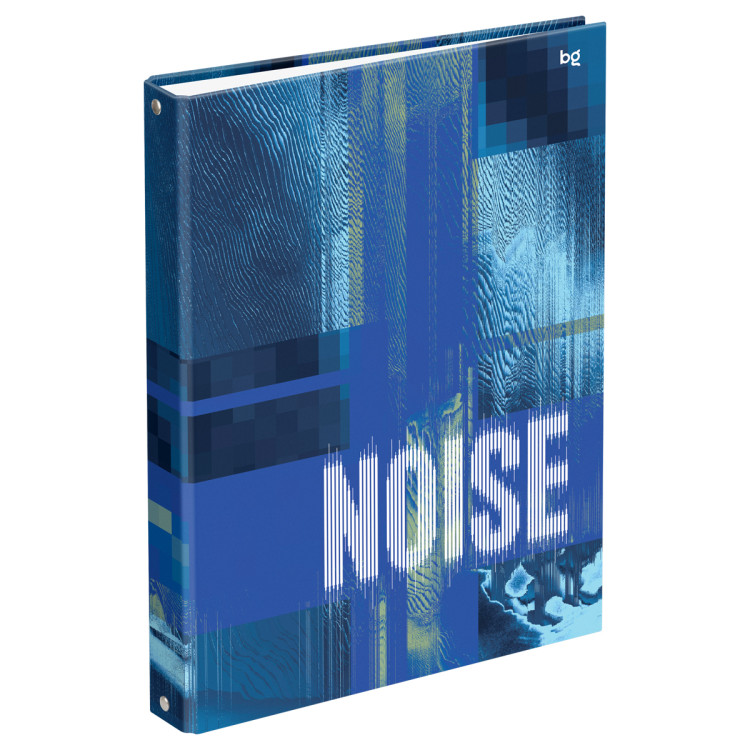 Тетрадь на кольцах А4, 160л., BG "Noise", глянцевая ламинация, 372519 Тетрадь на кольцах А4, 160л., BG "Noise", глянцевая ламинация, 372519