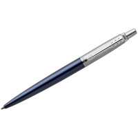 Ручка шариковая Parker "Jotter Royal Blue CT" синяя, 1,0мм, кнопочн., подарочная упаковка, 242279